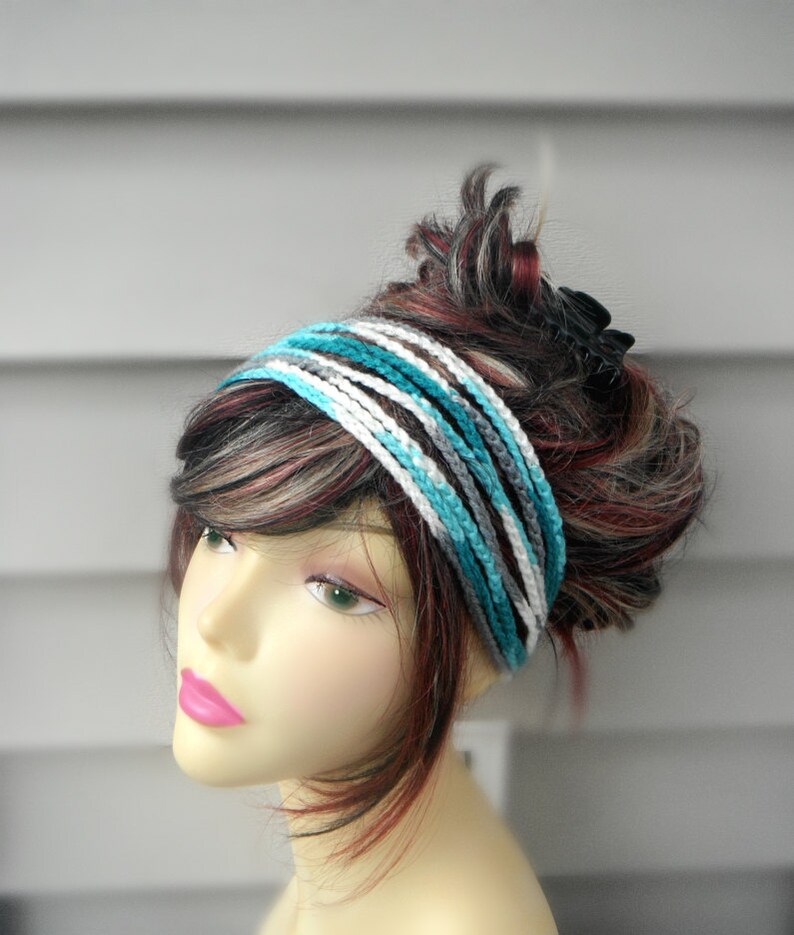 crochet hair jewelry