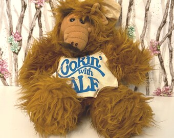 ALF Alien Plush Stuffed Animal: 1986 Collectable Plushie - Etsy