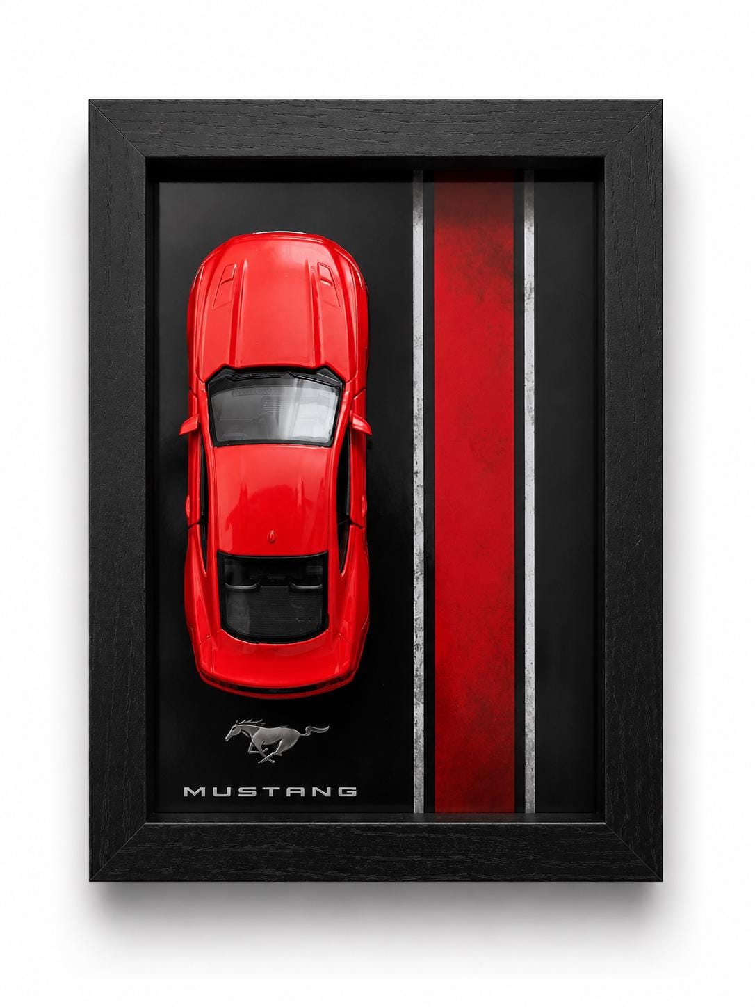 Mustang Shadow Box - Etsy