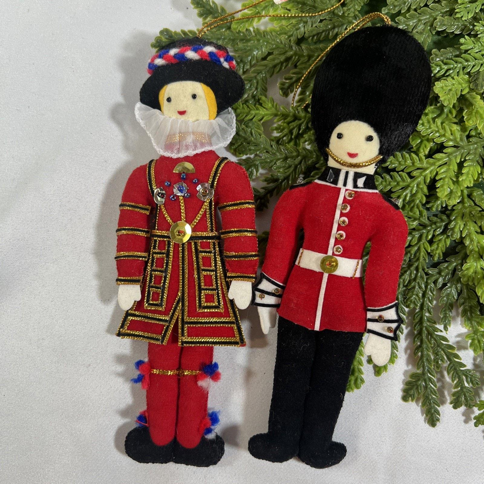 Christmas Ornaments British Vintage - Etsy