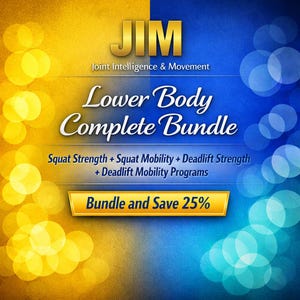 Lower Body Complete Bundle | Squat + Deadlift Strength & Mobility | 4 Programs | Physio-Designed