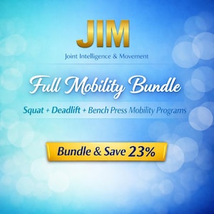 Full Mobility Bundle PDF | Squat Deadlift Bench Mobility | Physio-Designed | 3 Programs Save 23%