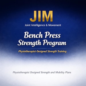 12 Week Bench Press Program PDF | Physio-Designed | Build Your 1RM