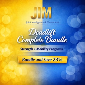 JIM Deadlift Strength and Mobility Programs: Physiotherapist Designed 12-Week Plans
