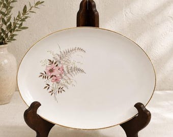 Bandeja decorativa floral vintage