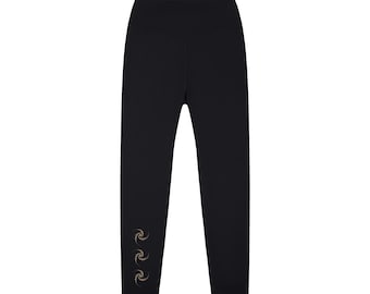 Leggings de yoga con geometría sagrada, leggings con estampado de círculos en los cultivos, ropa de festival de cintura alta, ropa deportiva con temática de brujas.