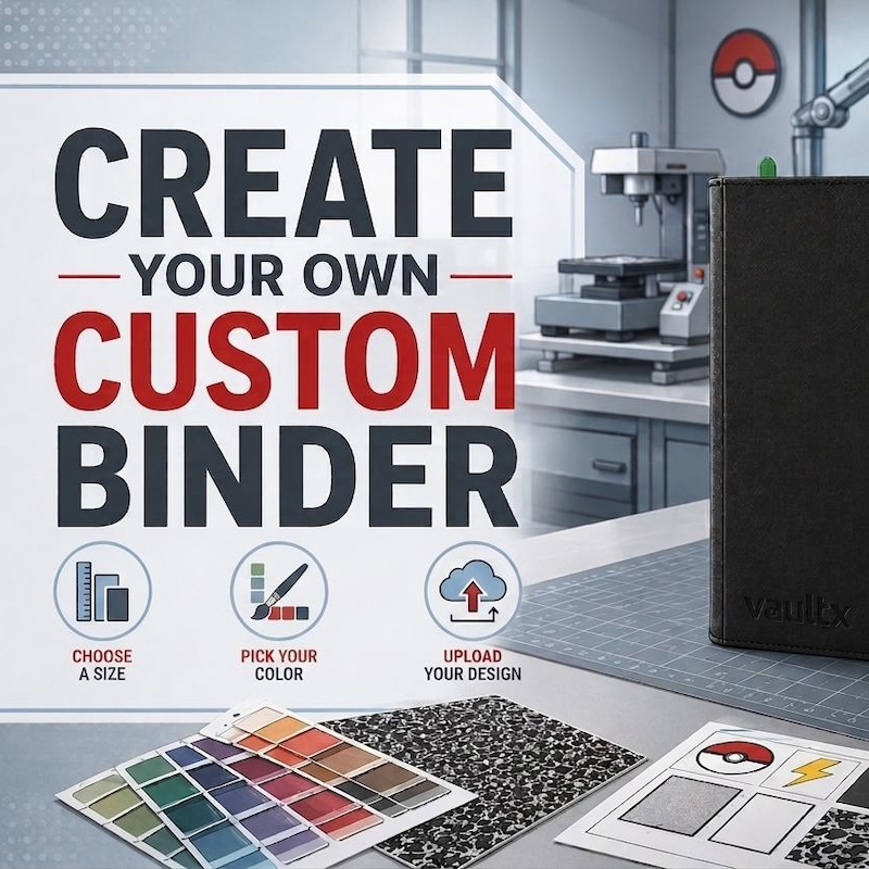 Custom Vault X Binder - Etsy