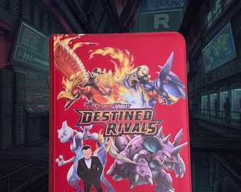 Destined Rivals - Custom UV printed: Vault X or Top Loader Zip Binders. "Top Loader Binder - 288 cards - Not for master set"