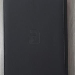Vault X Black 9 Pocket Side loading trading card game binder
