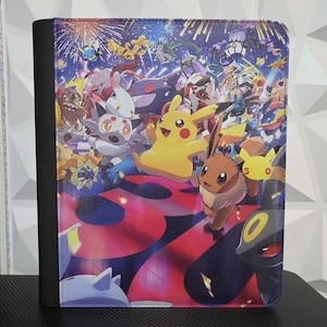 Pokémon 30th Celebration Custom UV Printed: Vault X or Toploader Zip Binders