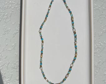 Gulf Coast Beaded Necklace with tiny accent beads