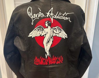 Hand-painted biker jackets, Punk Rock, New Wave, Industrial, ETC.  By Comission ONLY