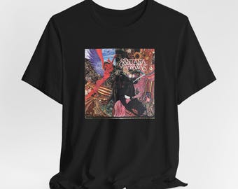 Santana Abraxas Album T-Shirt, Classic Rock Band Tee, Latin Music Apparel