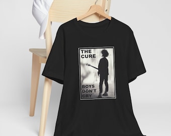The Cure Boys Don't Cry Band T-Shirt: Post Punk Gothic Rock Tee