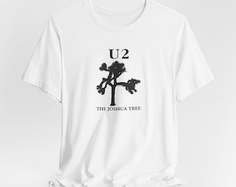 The Joshua Tree Album T-Shirt, Vintage Inspired Rock Band Tee, Classic 80s Album Shirt, Desert Tree Graphic, Music Fan Gift