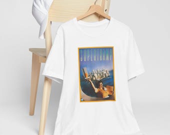 Breakfast in America T-Shirt, Classic Rock Album Tee, Vintage 70s Band Shirt, Bella Canvas 3001 Unisex Graphic T-Shirt, Music Fan Gift