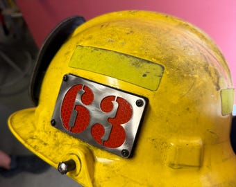 Custom Fire helmet identifiers