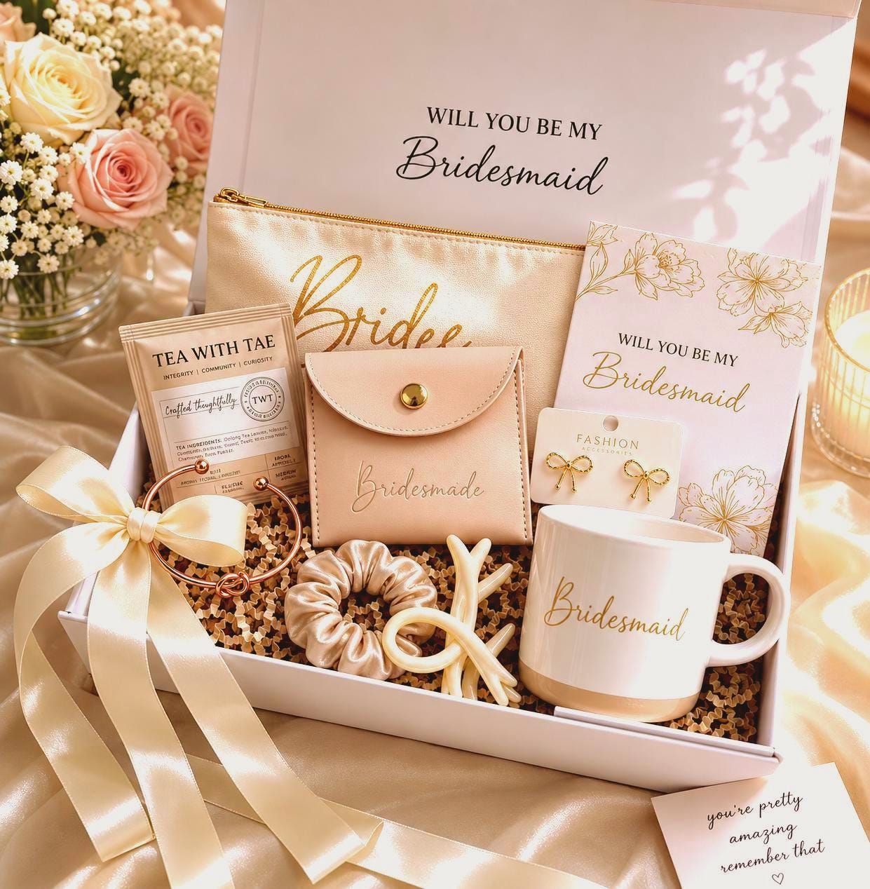 Bridesmaid Proposal Gift Box with Ceramic Mug Bridesmaid Proposal Gift Box with Ceramic Mug