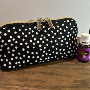 Essential oil pouch; essential oil bag; essential oil storage - Large - holds 14 bottles