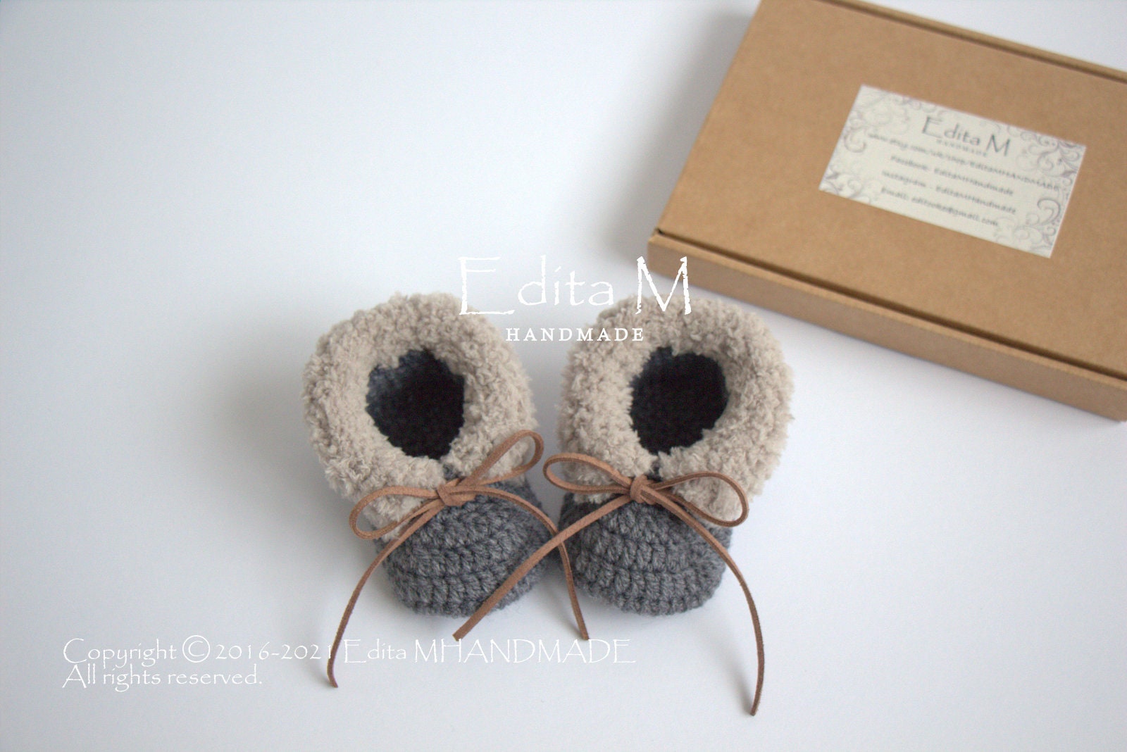 Unisex baby booties unisex baby shoes crochet fur shoes Etsy