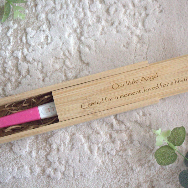 Miscarriage Test Keepsake Box Etsy