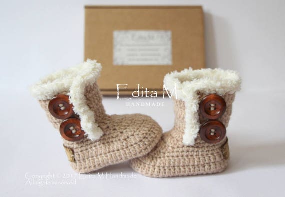 unisex baby boots