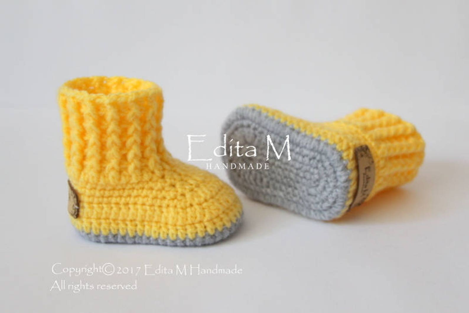 Crochet Baby Booties Unisex Baby Booties Knitted Baby Shoes Etsy UK