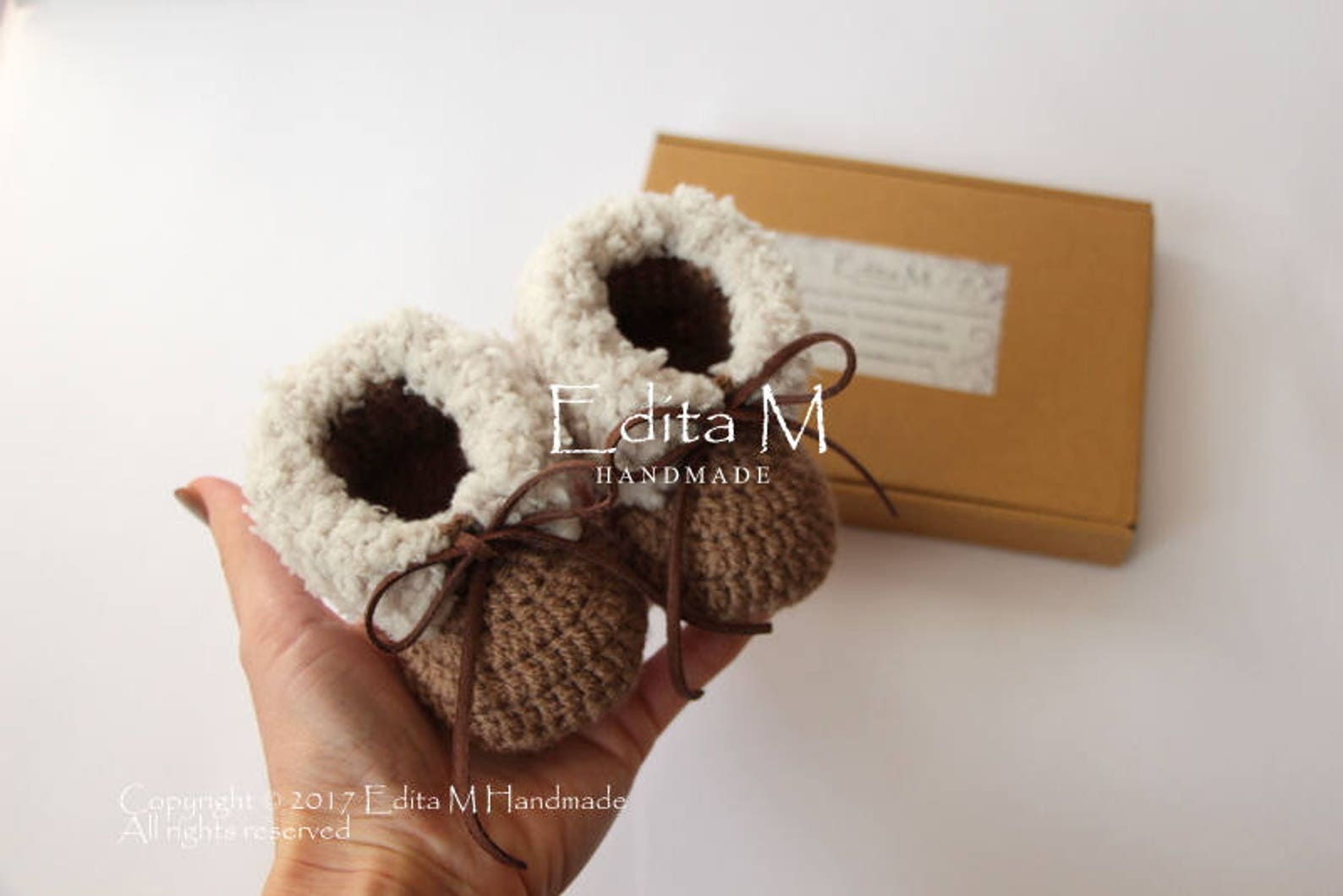 Unisex Baby Booties Unisex Baby Shoes Crochet Fur Shoes Etsy UK