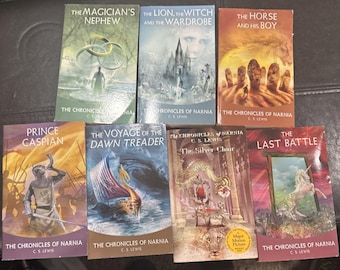 Die Chroniken von Narnia von C.S.Lewis Classic 7 Bücher Taschenbuch Komplettset