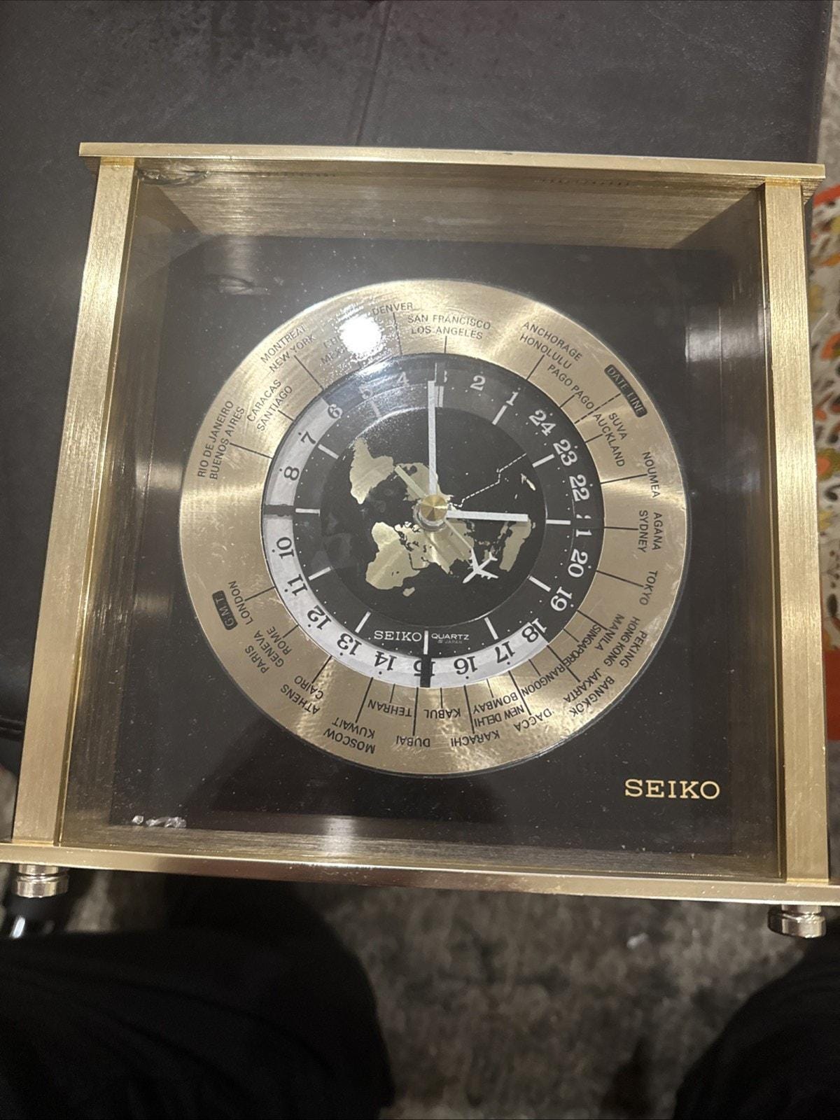 Seiko world clock - Etsy 日本