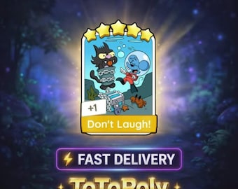 Don't Laugh! - Monopoly Go Sticker 5 Star - The Simpsons