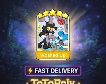 Washed Up - Monopoly Go Sticker 5 Star - The Simpsons