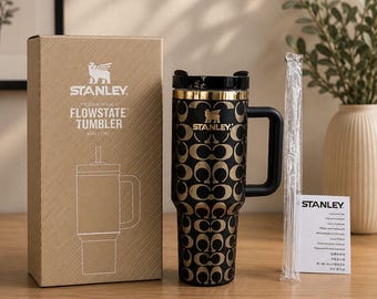 Custom Made Coach Stanley Cup, Laser Engraved Stainless Steel Gift 40oz Tumbler Gift unique