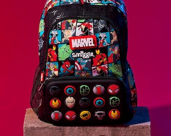 Mochila Escolar Super-Heróis Volta às Aulas Smiggle