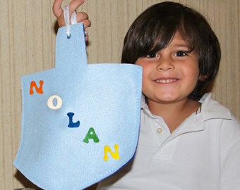 Personalized Dreidel Bag