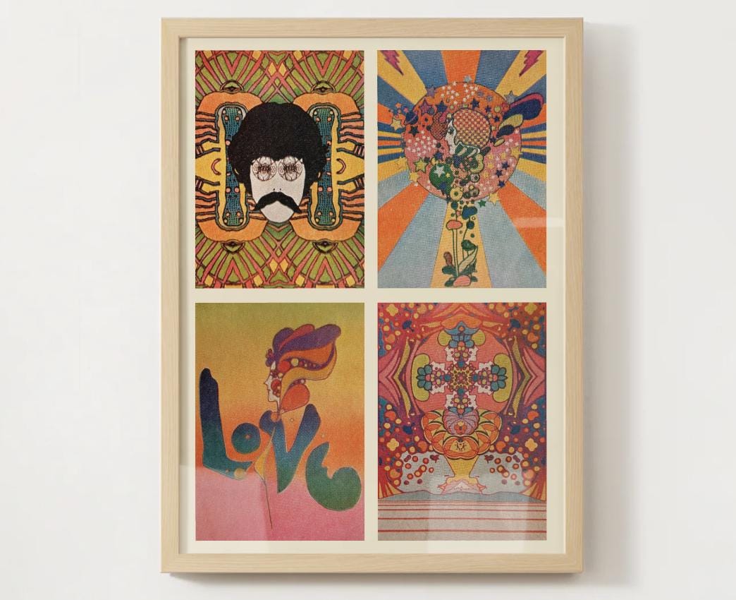 Peter Max Vintage - Etsy