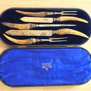 Mappin and Webb Carving Set - Etsy