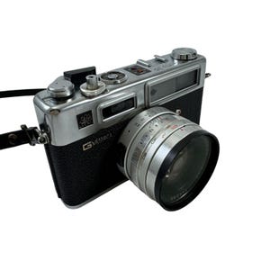 Yashica Electro 35 GS Film Rangefinder Camera Vintage 1970 Made in Japan