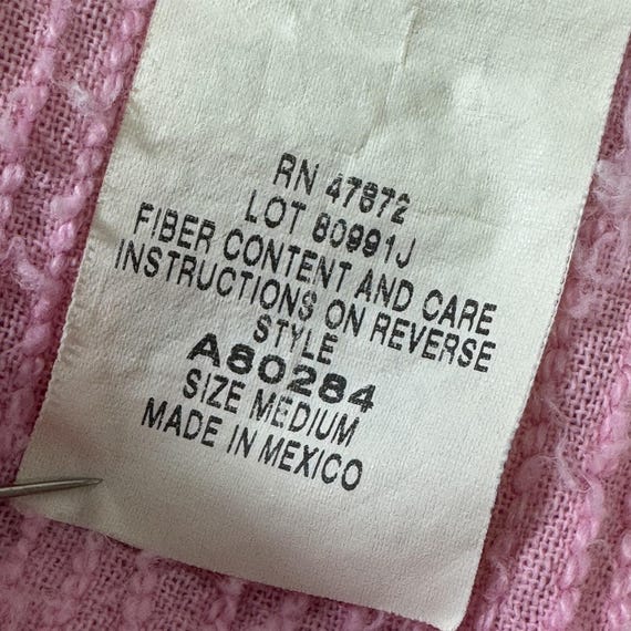 Stan Herman Pink Chenille Robe Duster Housecoat S… - image 8