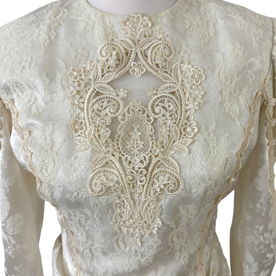 Scott McClintock Wedding Dress Damask Brocade Bri… - image 4