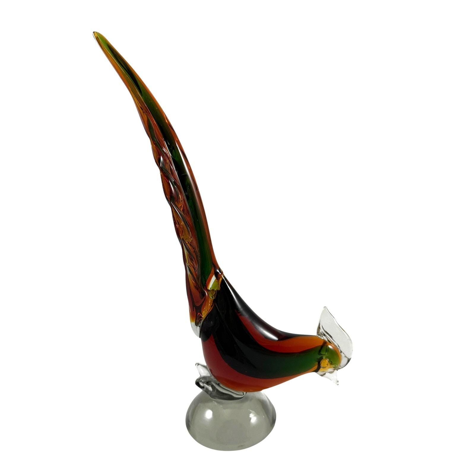 Murano Glass Pheasant - Etsy