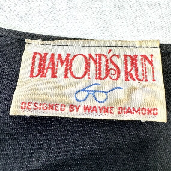 Wayne Diamond's Run 2 Piece Dress Size 14 Black S… - image 10