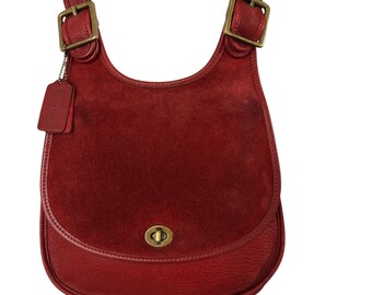 Vintage Coach | Mini Bag Spectator | #6825 | Red and British Vintage Coach | Mini Bag Spectator | #6825 | Red and British