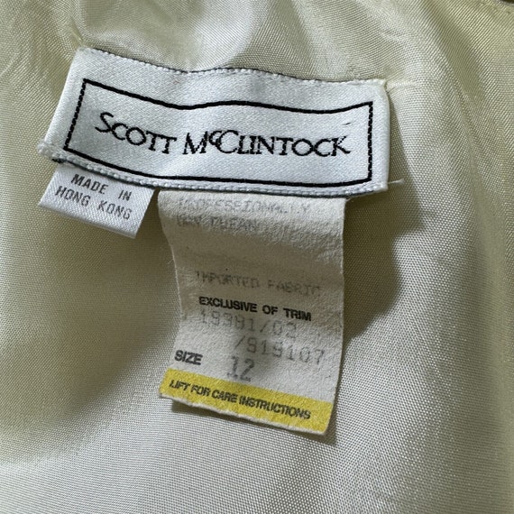Scott McClintock Wedding Dress Damask Brocade Bri… - image 10