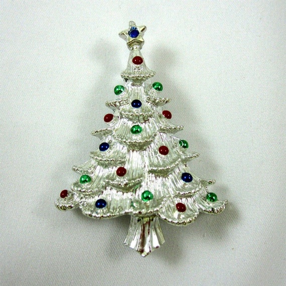 Christmas Holiday Pins Brooch 4 Vintage Gerrys Tr… - image 6