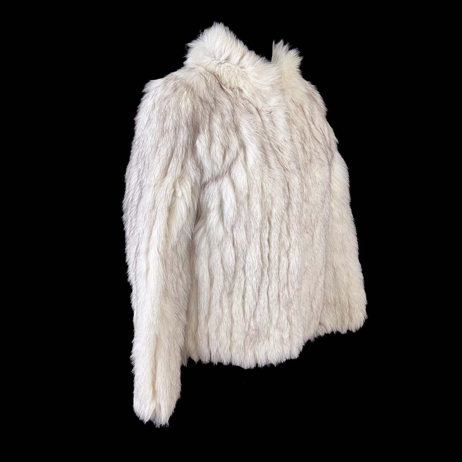 White Faux Fur Coat - Etsy