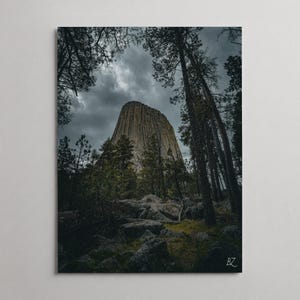 Devils Tower Nationalmonument | Wyoming Poster Wandkunst