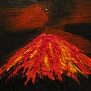 The Volcano is erupting
