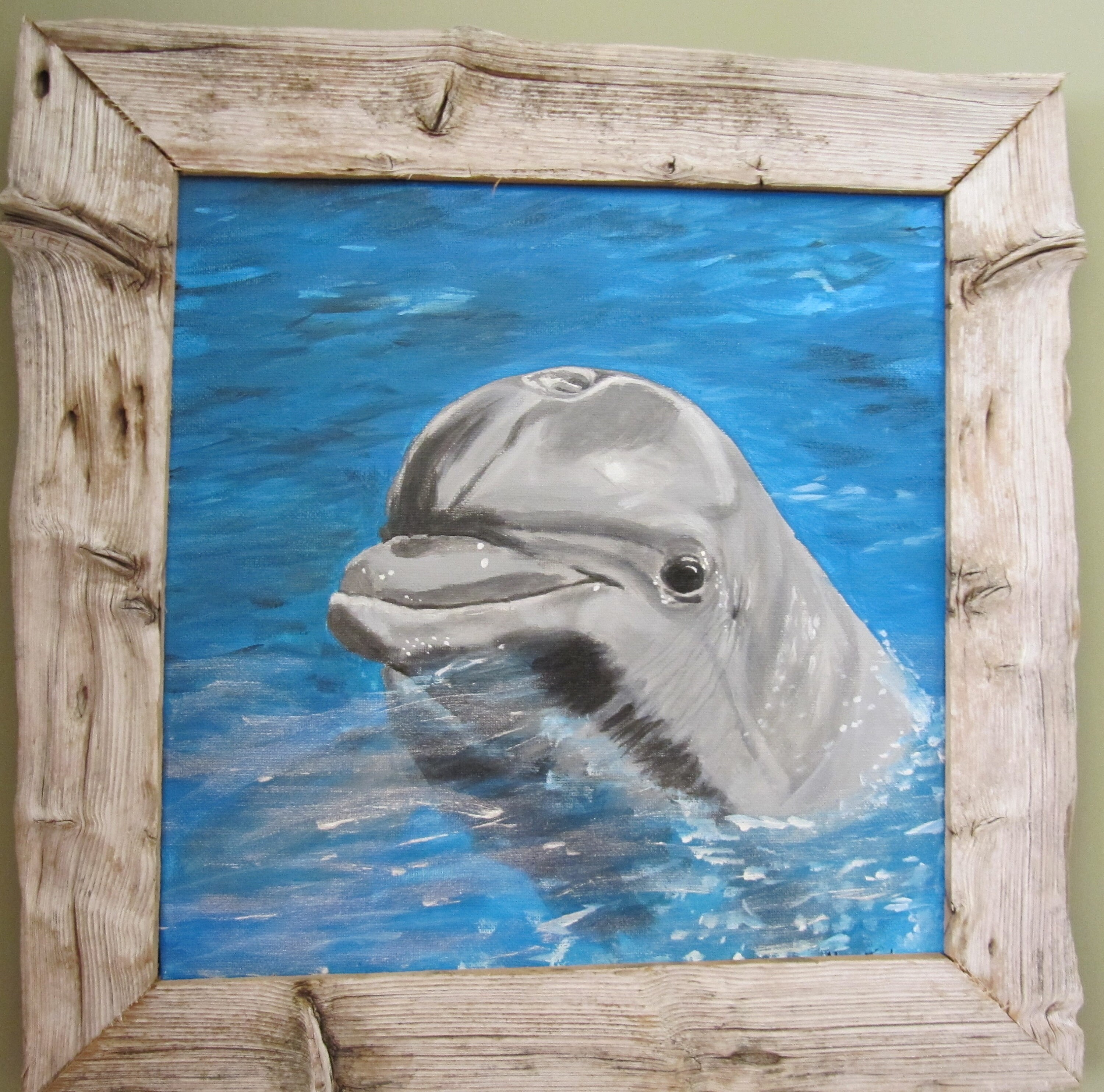 Happy Dolphin - Etsy
