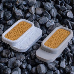 Deslizador antiestrés - Clicker mecánico - Herramienta EDC de escritorio para adultos - Accesorio para aliviar el estrés - Deslizador háptico con textura Terra